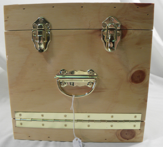 Box - Cube w/Latch � Exterior Plywood � Item 154 - SOLD