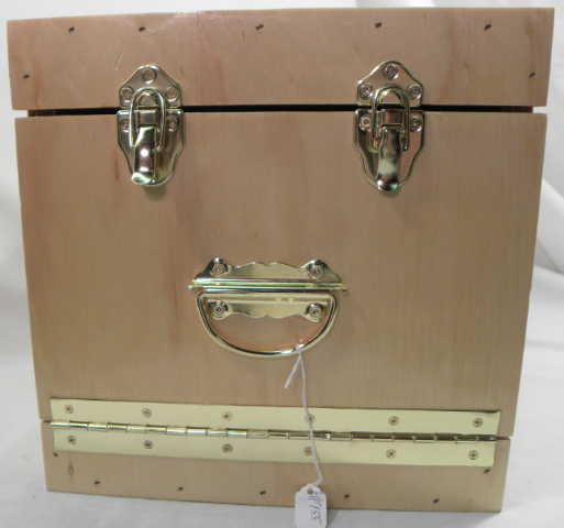 Box - Cube w/Latch � Exterior Plywood � Item 155 - SOLD