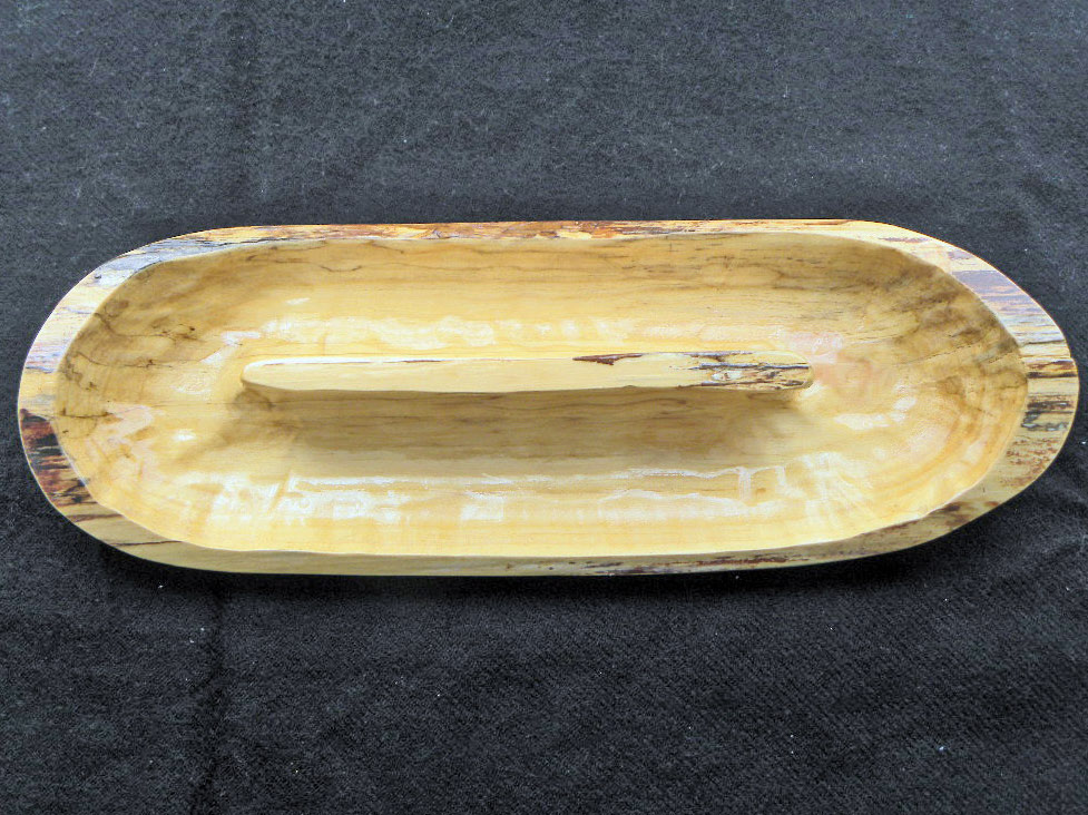 Shallow Oblong w/ Island Handle � Pine - Item 240 SOLD