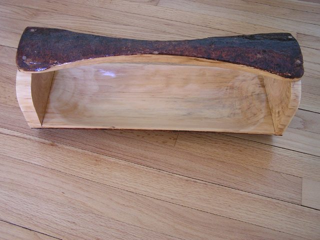 Barked Covered Hour Glass Handle - Pine - Item 28  SOLD