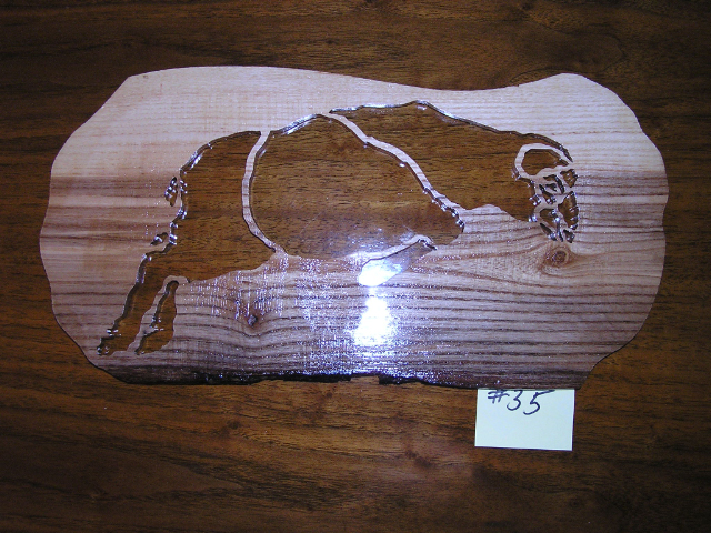 Ram � Scrolled - Oak - Item 35