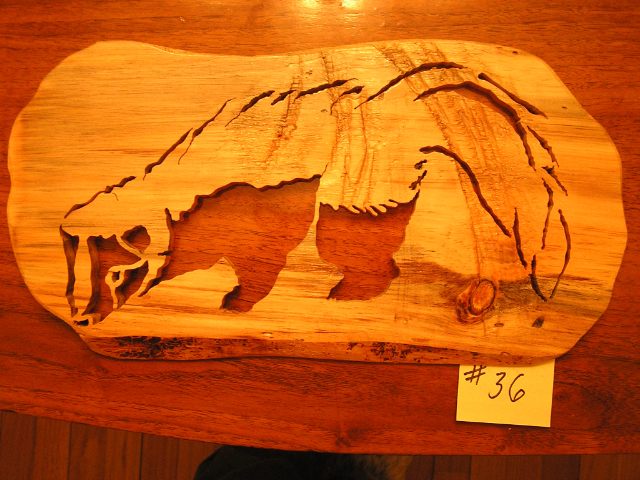 Skunk � Scrolled - Pine  - Item 36