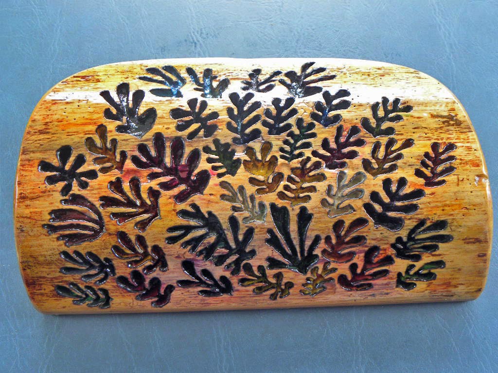 The Shadow of a Master � Pyrography & Carved � Pine - Item 382