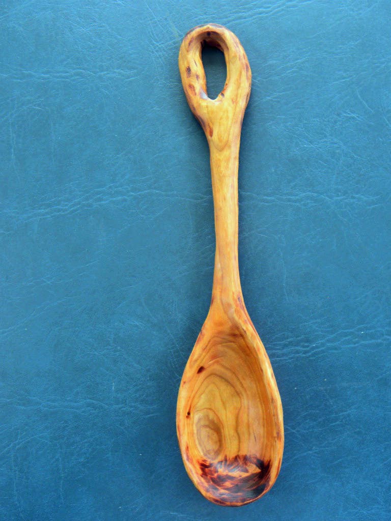 Spoon � Carved � Maple � Item 391 - SOLD