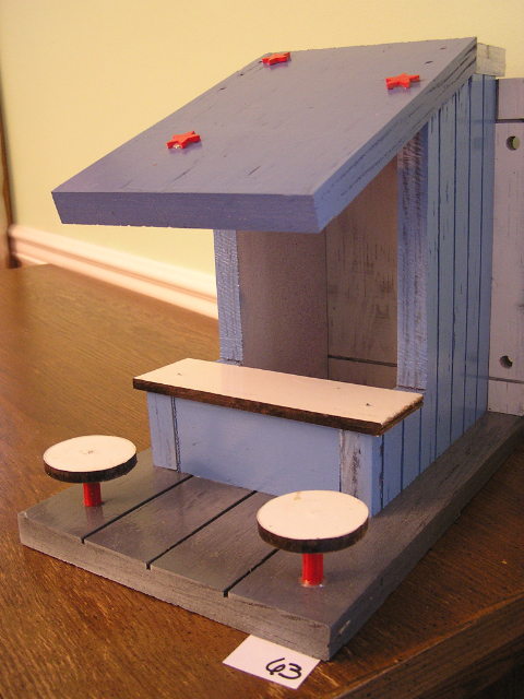 Bird Feeder Personalized � Plywood  � Item 63 - SOLD