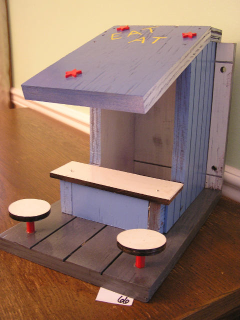 Bird Feeder Personalized � Plywood  � Item 66 - SOLD