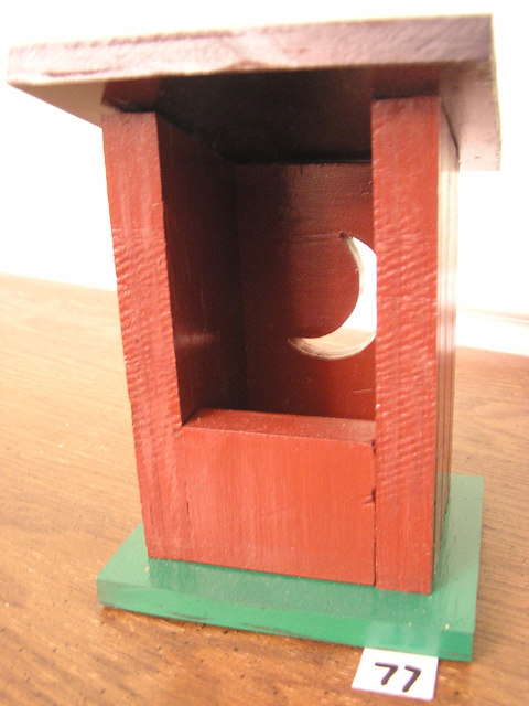 Bird Feeder / Nest � Plywood � Item 77 - SOLD