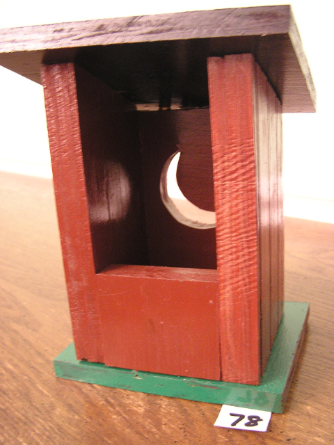 Bird Feeder / Nest � Plywood � Item 78 - SOLD