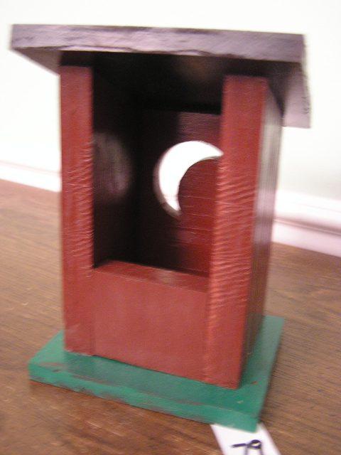 Bird Feeder / Nest � Plywood � Item 79 - SOLD