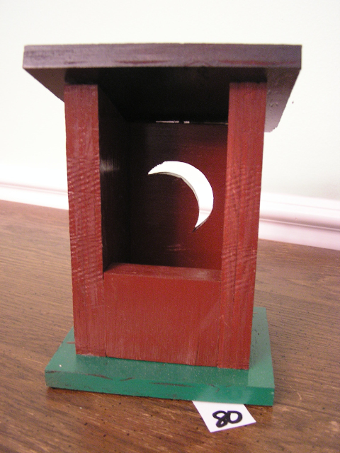 Bird Feeder / Nest � Plywood � Item 80 - SOLD