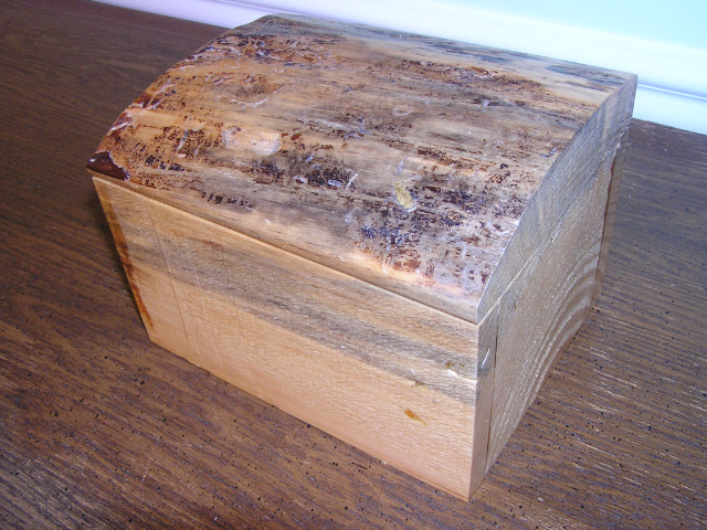 Box - Arched Lid - Pine - Item XX - SOLD