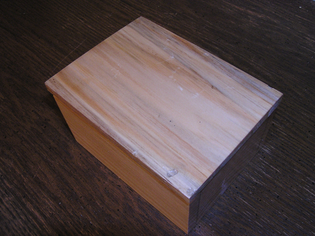 Box - Flat Lid - Pine - Item YY